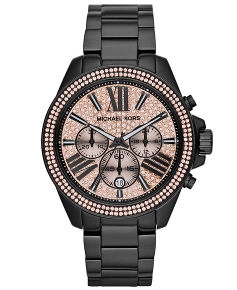 montre michael kors femme mk|michael kors black watches women.